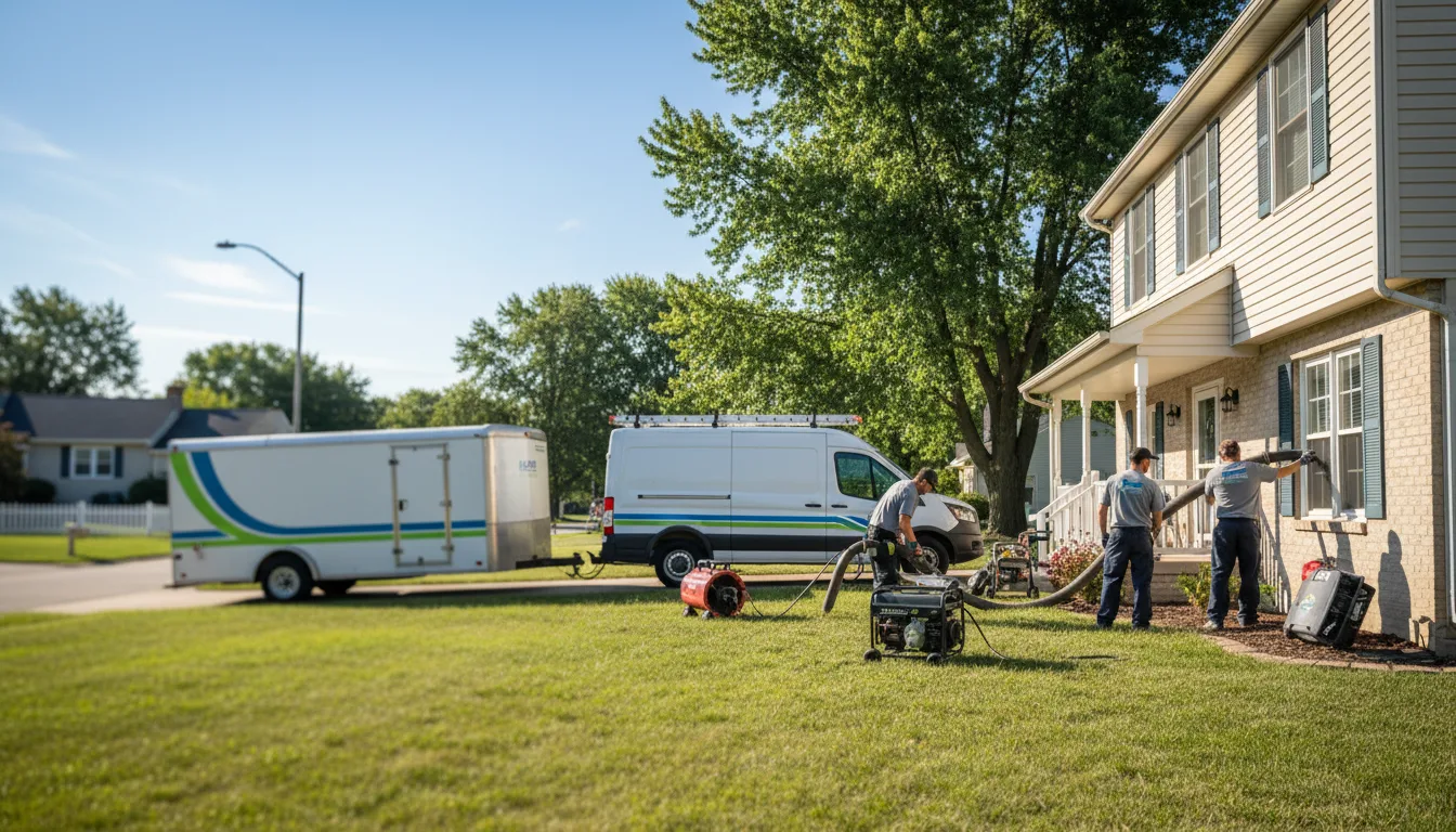 Flooded Basement Restoration And Cleanup With Repair in Westernport, MD near me